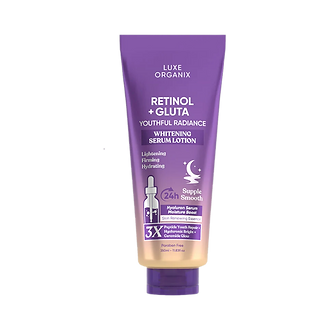 Luxe Organix RETINOL + GLUTA WHITENING SERUM LOTION 350ML