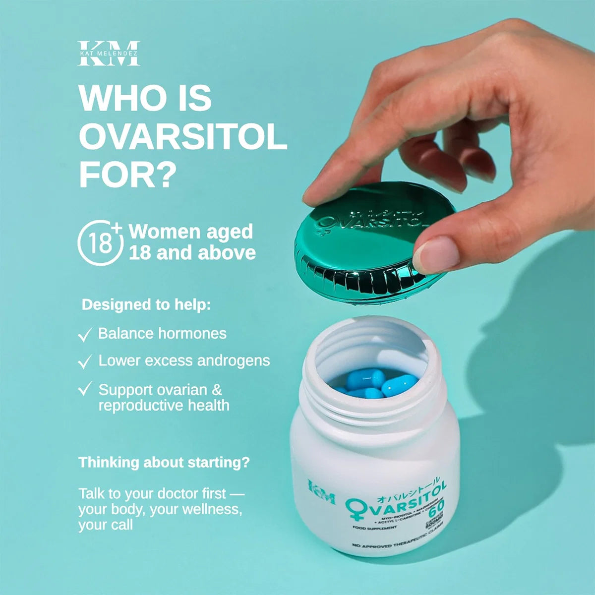 Ovartisol by Kat Melendez (60caps)