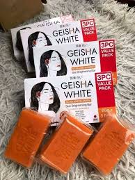 GEISHA WHITE SOAP 3PC VALUE PACK