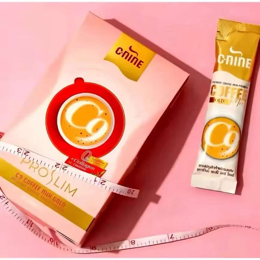 Thailand C-NINE C9 ProSlim Coffee GOLD 10SACHET