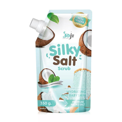 JOJIE SILKY SALT SCRUB COCONUT PEPPERMINT
