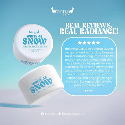 Angels Skin White As Snow Bleaching Cream 300g