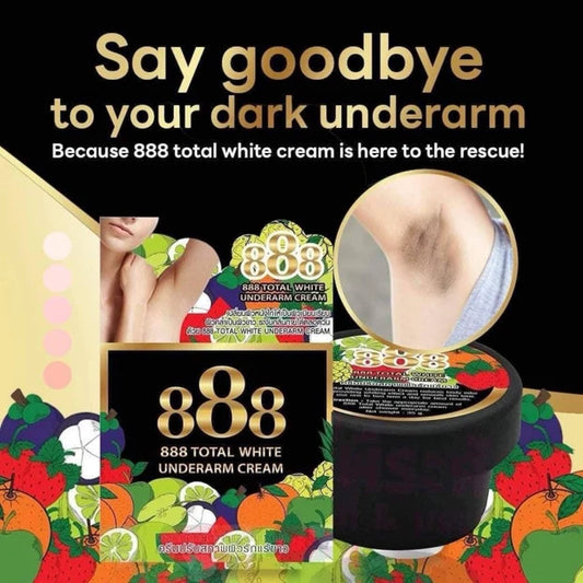 888 TOTAL WHITE UNDERARM