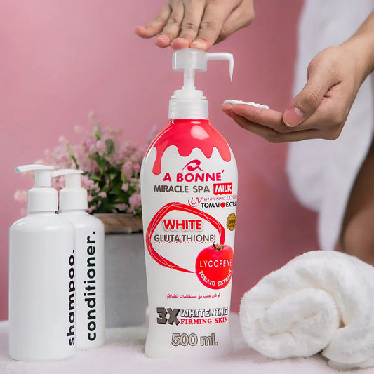 Abonne Miracle Spa Milk UV Whitening Body lotion + Tomato Extract | 500ml