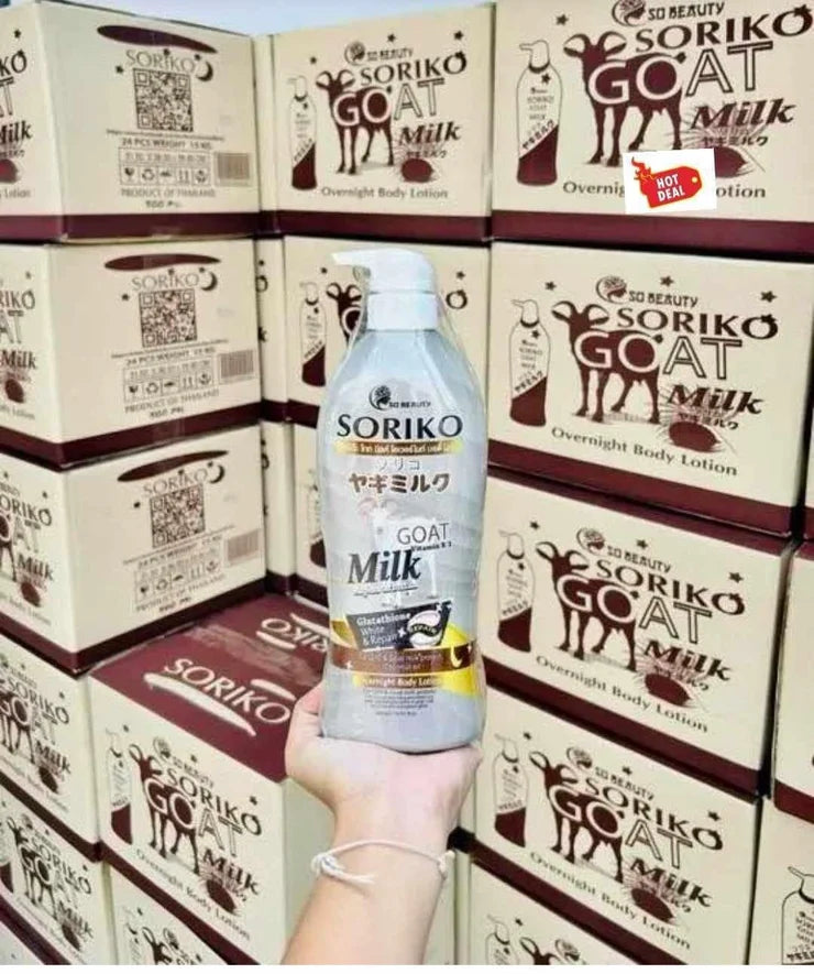 Soriko Goat Milk Overnight Body Lotion 500ml