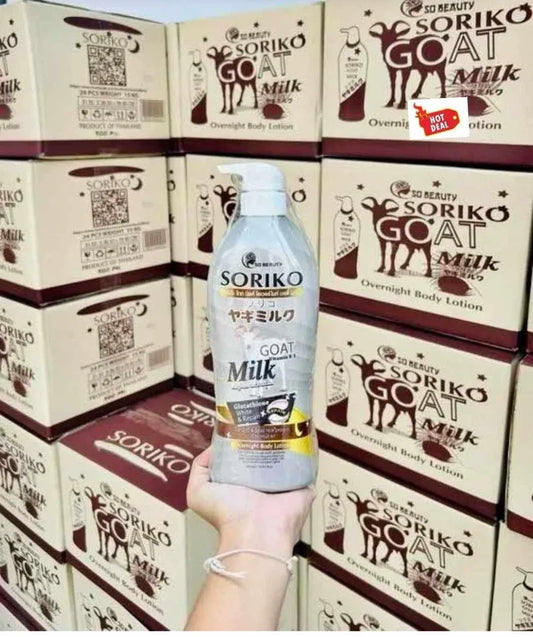 Soriko Goat Milk Overnight Body Lotion 500ml