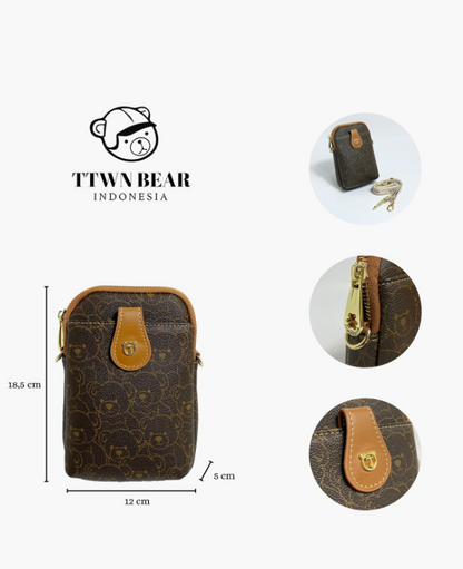 TTWN GUOOBEAR Mobile Phone Bag Brown