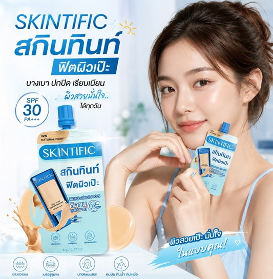 SKINTIFIC Daily Filter Perfect Skin Tint 5G Sachet