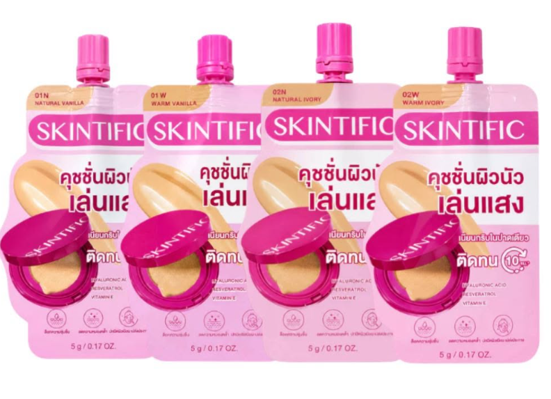 Skintific Glow Perfect Cushion Sachet 5G