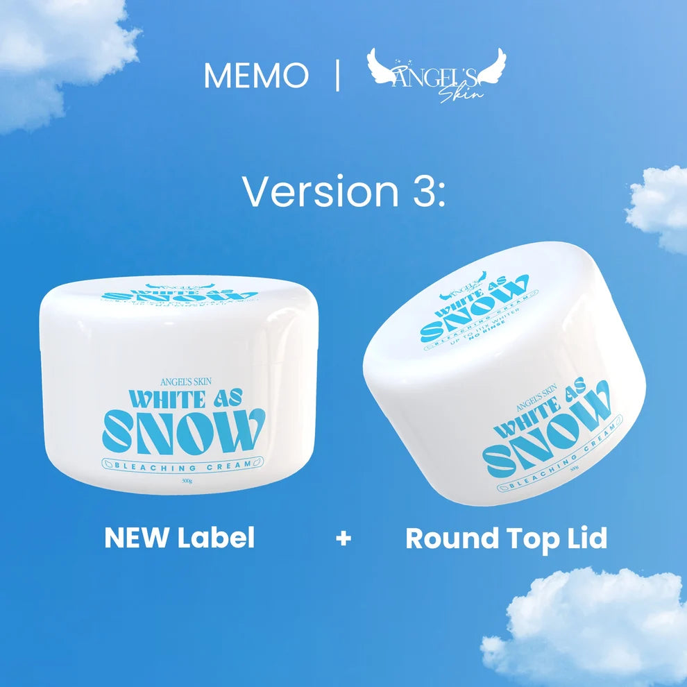Angels Skin White As Snow Bleaching Cream 300g