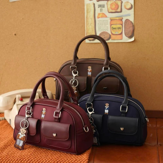 GUOOBEAR NYLON BOWLER BAG 9inches length fits long wallet