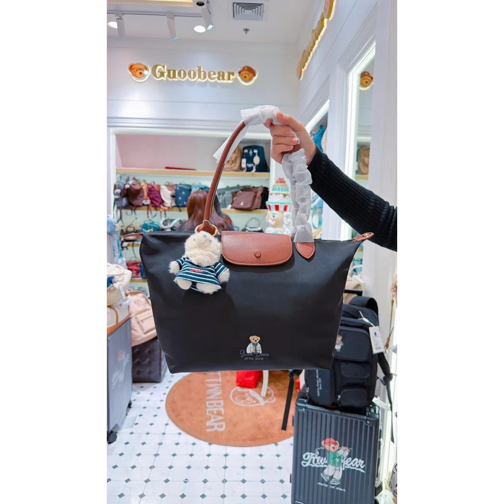 GUOOBEAR TWO WAY XL NYLON TOTEBAG 14inches length
