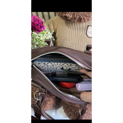 GUOOBEAR NYLON BOWLER BAG 9inches length fits long wallet