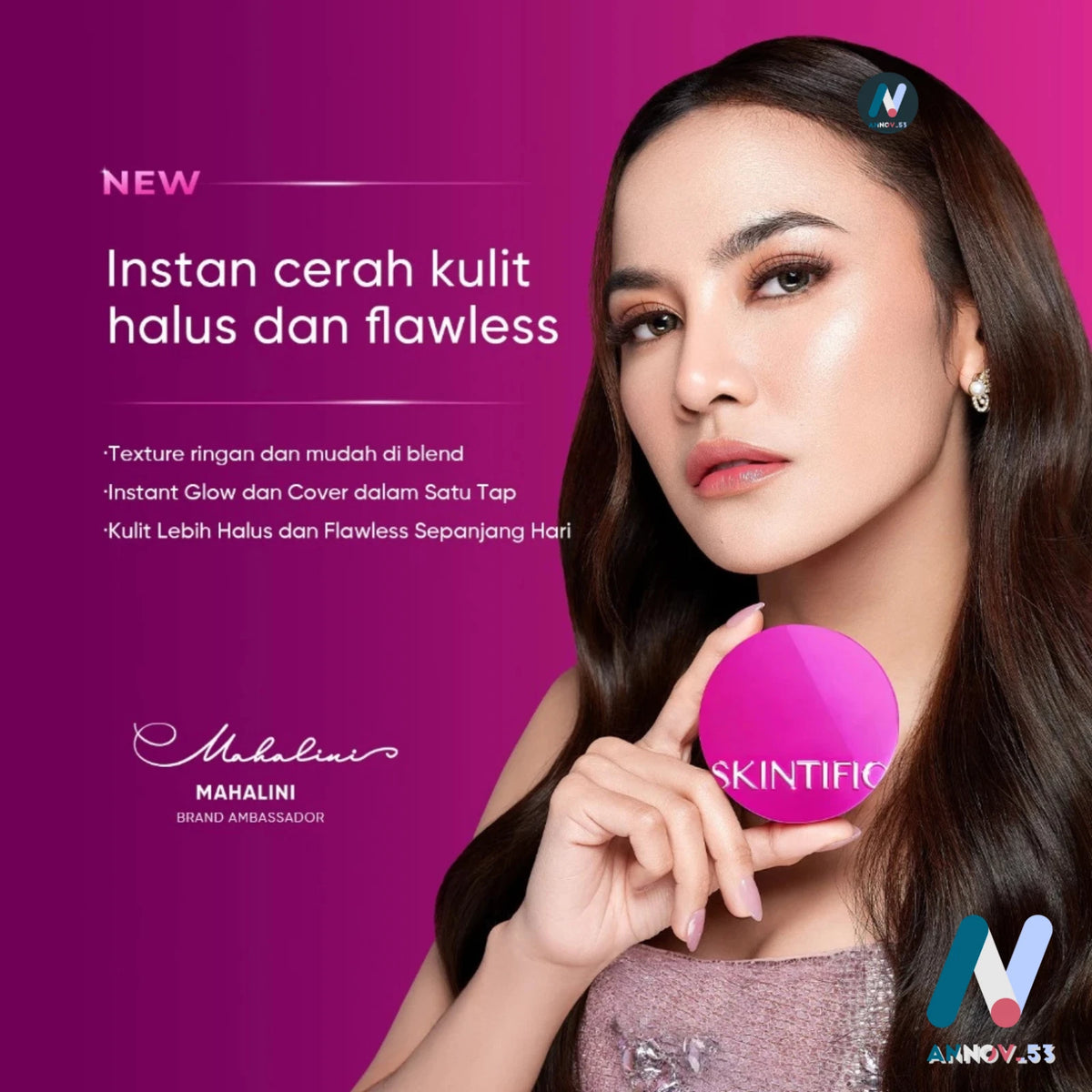 Skintific Glow Perfect Cushion Sachet 5G