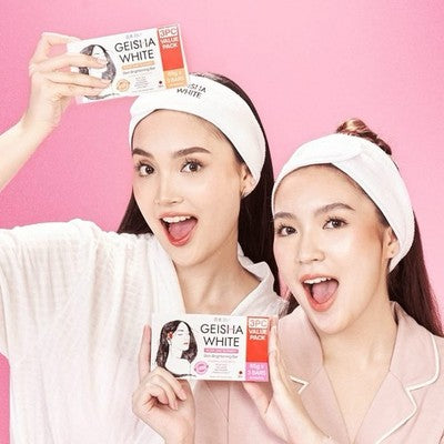 GEISHA WHITE SOAP 3PC VALUE PACK