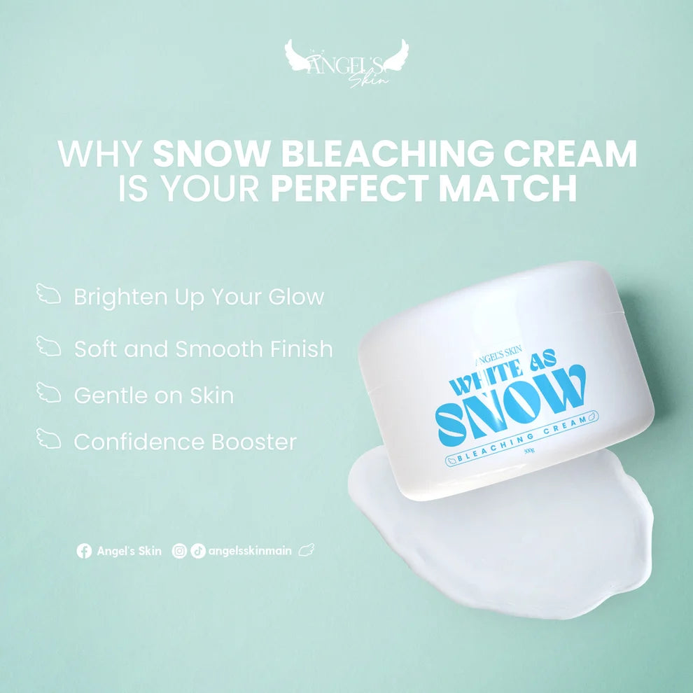 Angels Skin White As Snow Bleaching Cream 300g