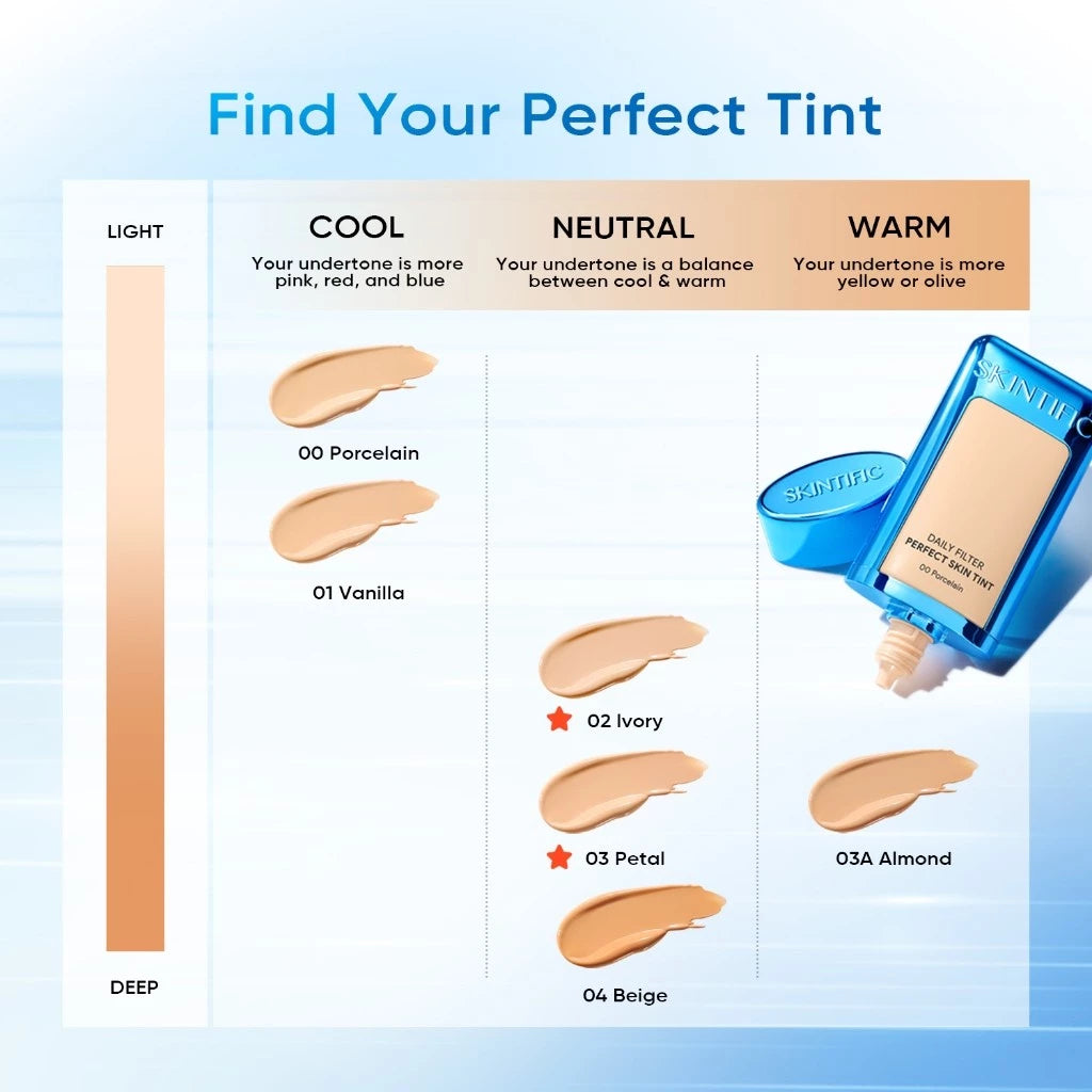SKINTIFIC Daily Filter Perfect Skin Tint 5G Sachet