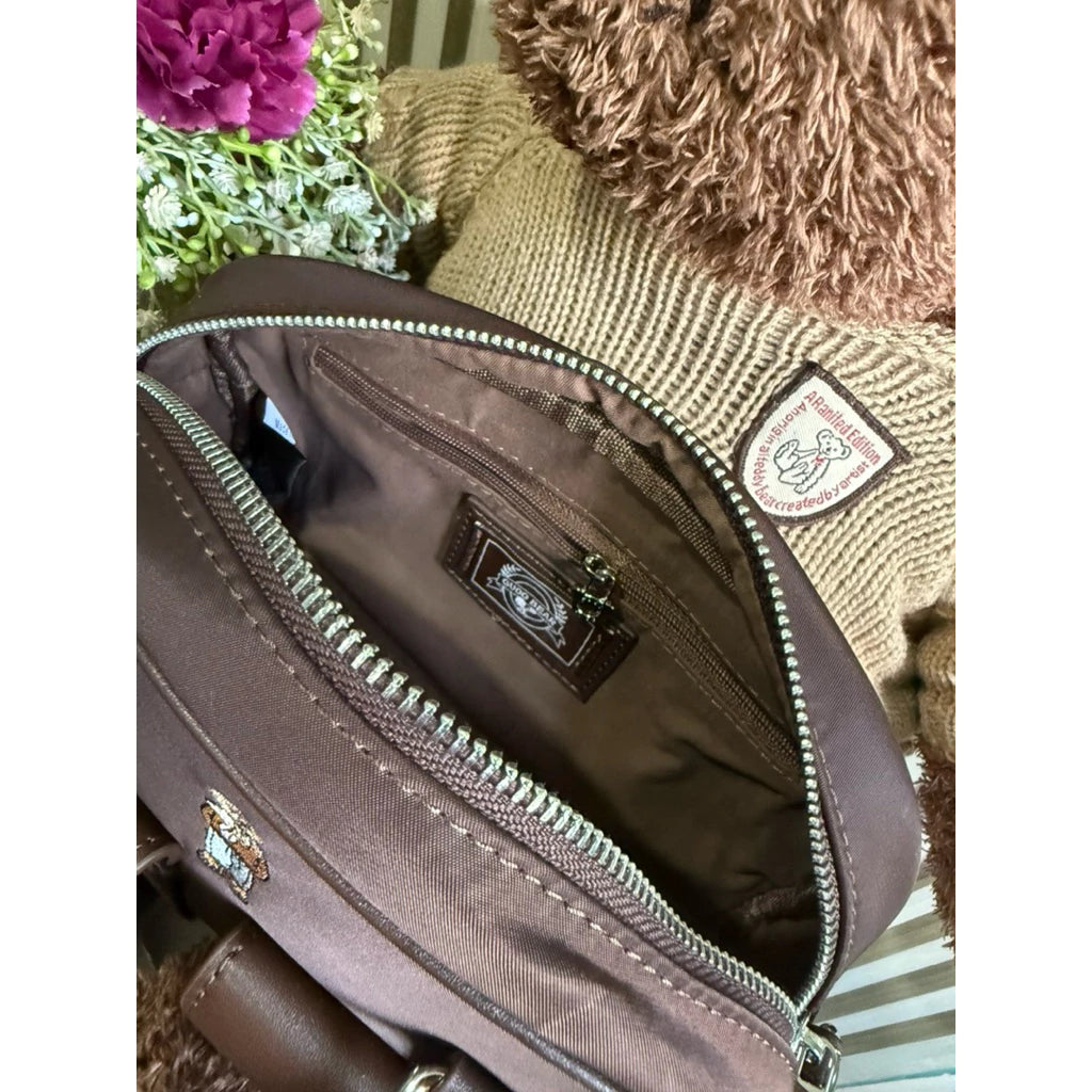 GUOOBEAR NYLON BOWLER BAG 9inches length fits long wallet